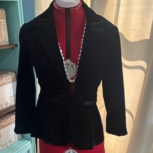 VELVET! Stretchy Velvet Blazer White House Black Market